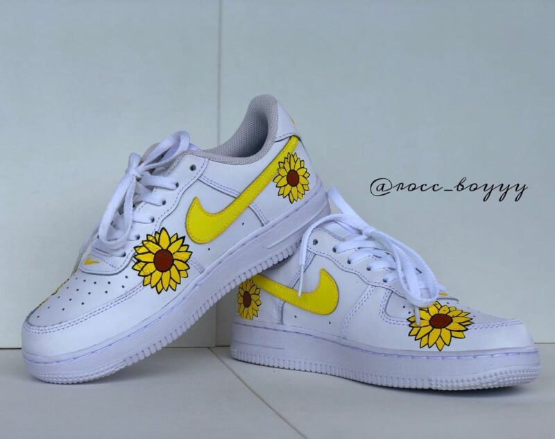 Sunflowers Air Force 1 Custom