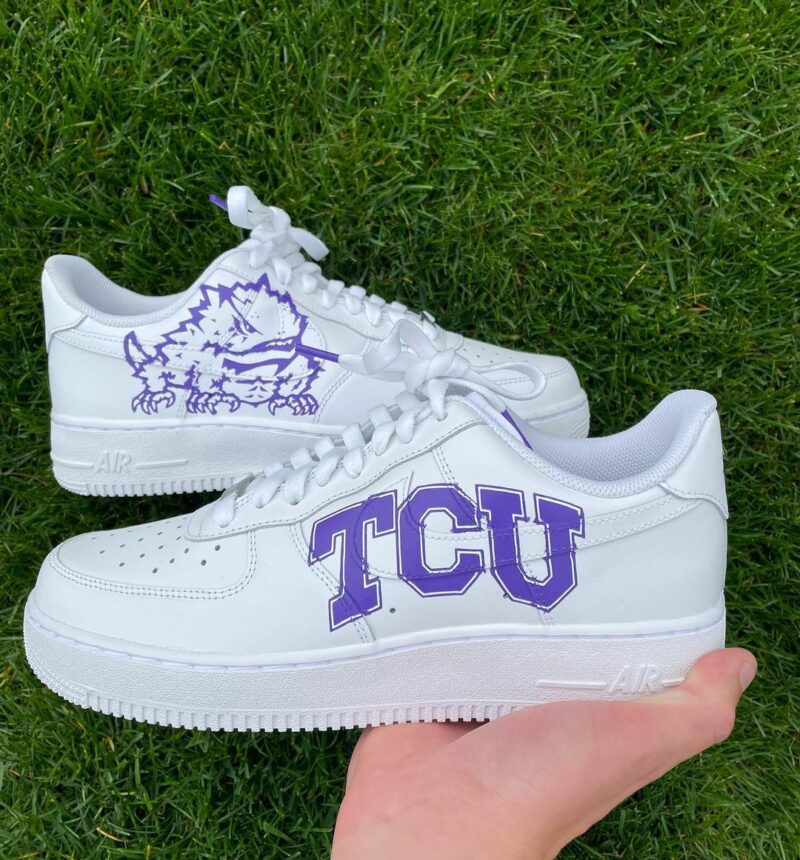 TCU Air Force 1 Custom