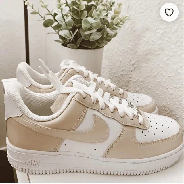 Tan Two Tone Air Force 1 Custom