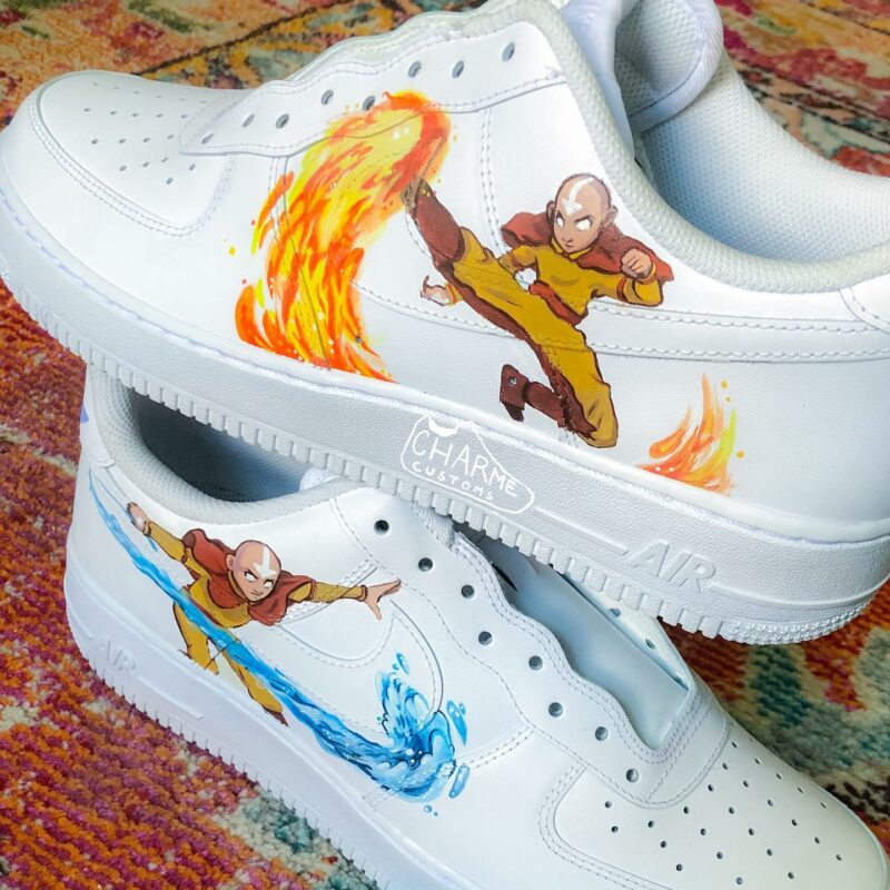 Avatar the Last Airbender Air Force 1 Custom