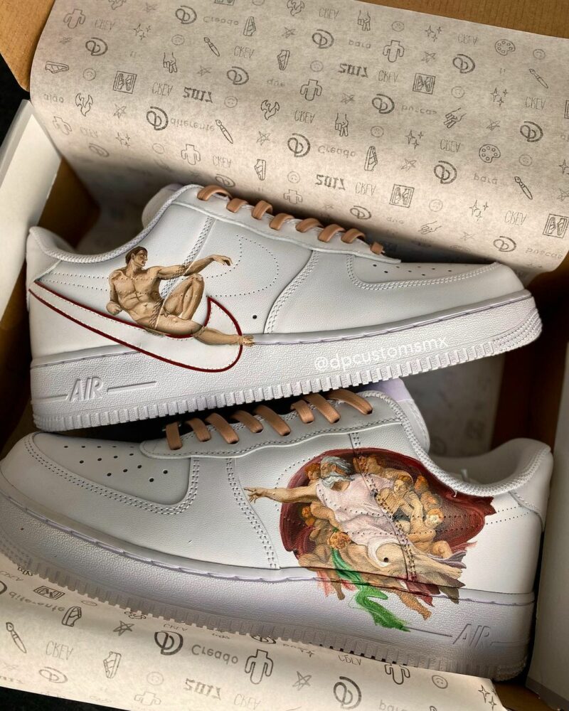 The Creation of Adam Air Force 1 Custom