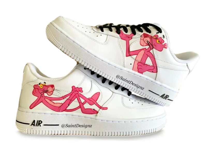 The Pink Panther Air Force 1 Custom