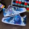 Tim Burton Air Force 1 Custom