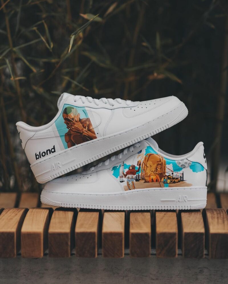 Travis Scott x Frank Ocean Air Force 1 Custom