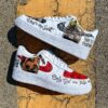 Tupac and Biggie Air Force 1 Custom