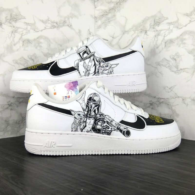 Baby Yoda Air Force 1 Custom