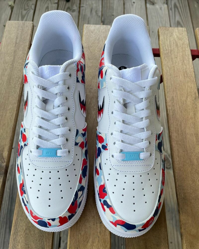 USA Bape Air Force 1 Custom