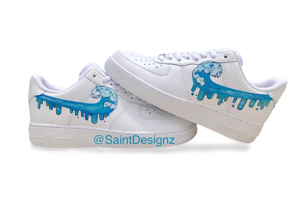 Wavy Air Force 1 Custom