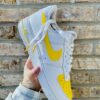 Yellow Air Force 1 Custom