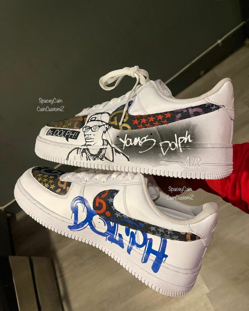 Young Dolph Air Force 1 Custom