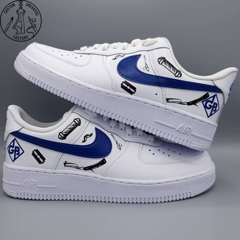 Barber Shop Air Force 1 Custom