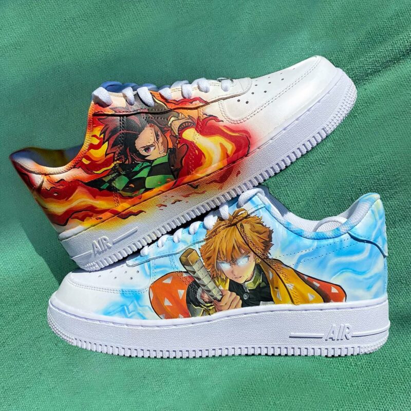 Demon Slayer Kimetsu no Yaiba Air Force 1 Custom