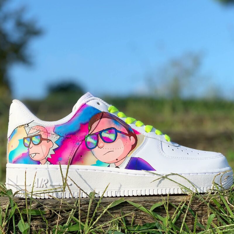 Rick and Morty Air Force 1 Custom