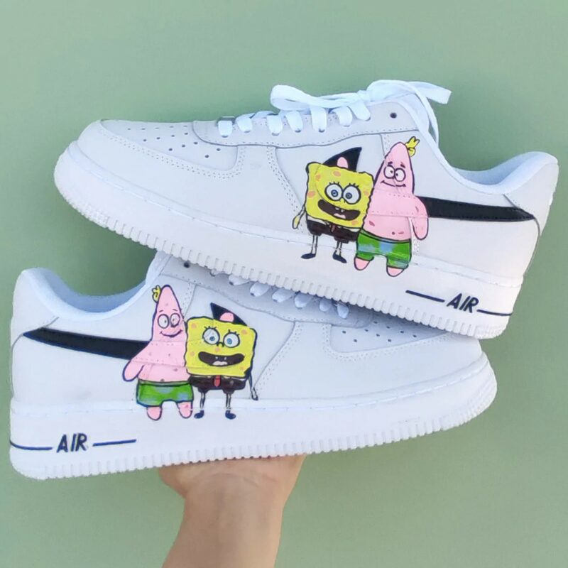 SpongeBob SquarePants Air Force 1 Custom