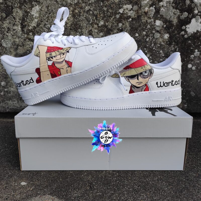 One Piece - Luffy Air Force 1 Custom