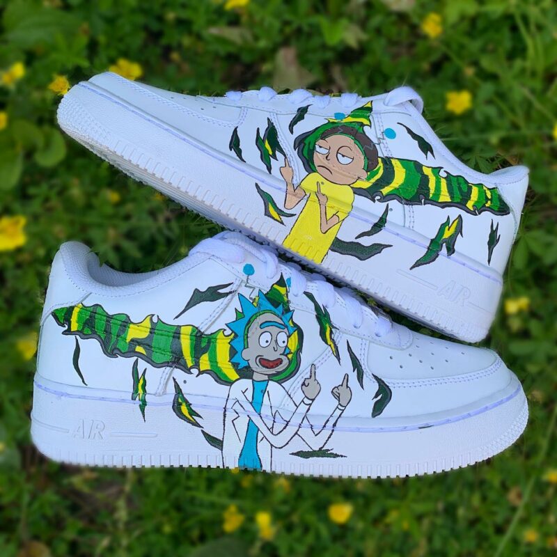 Rick and Morty Air Force 1 Custom