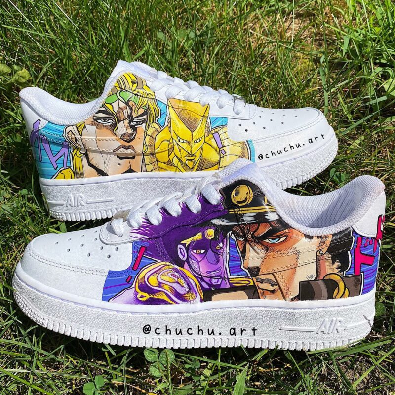 JoJo Bizarre Adventure Air Force 1 Custom