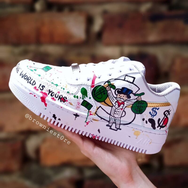 Money Rain Air Force 1 Custom