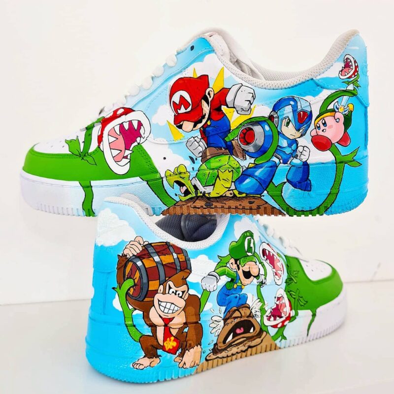 Nintendo Air Force 1 Custom