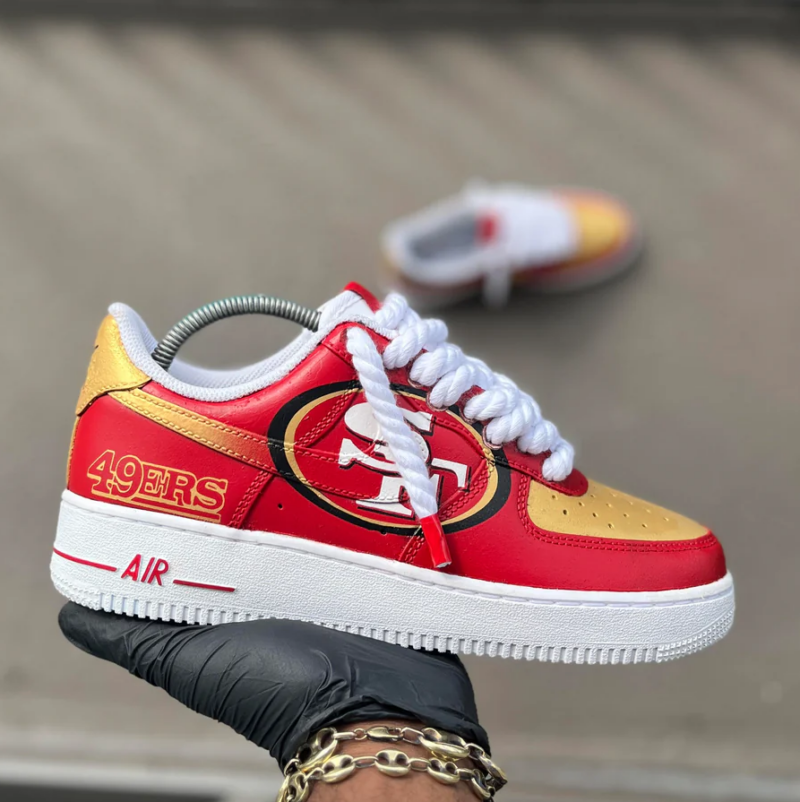 Custom San Francisco 49ers Air Force 1