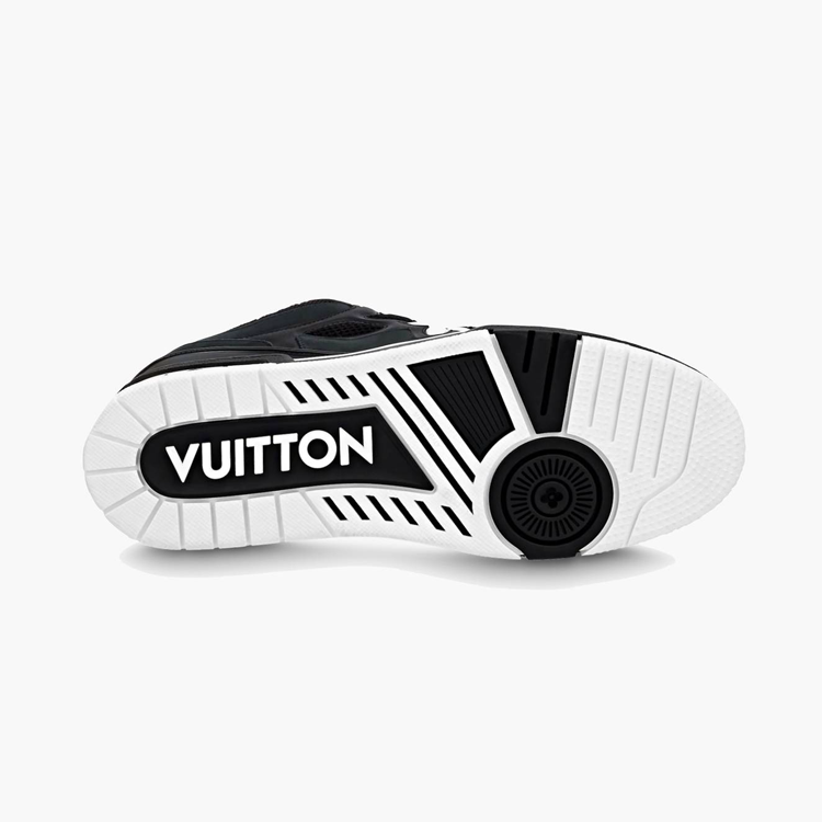 Louis Vuitton LV Skate Sneaker Black White - KingShooz Shop