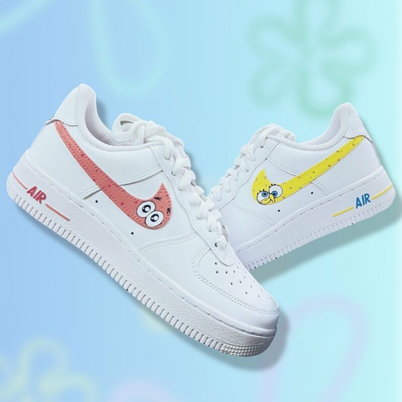 SpongeBob SquarePants Air Force 1 Custom