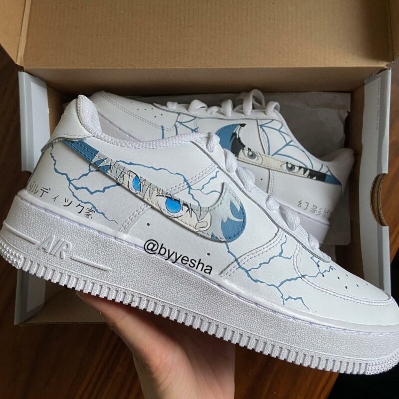 Killua x Chrollo Air Force 1 Custom