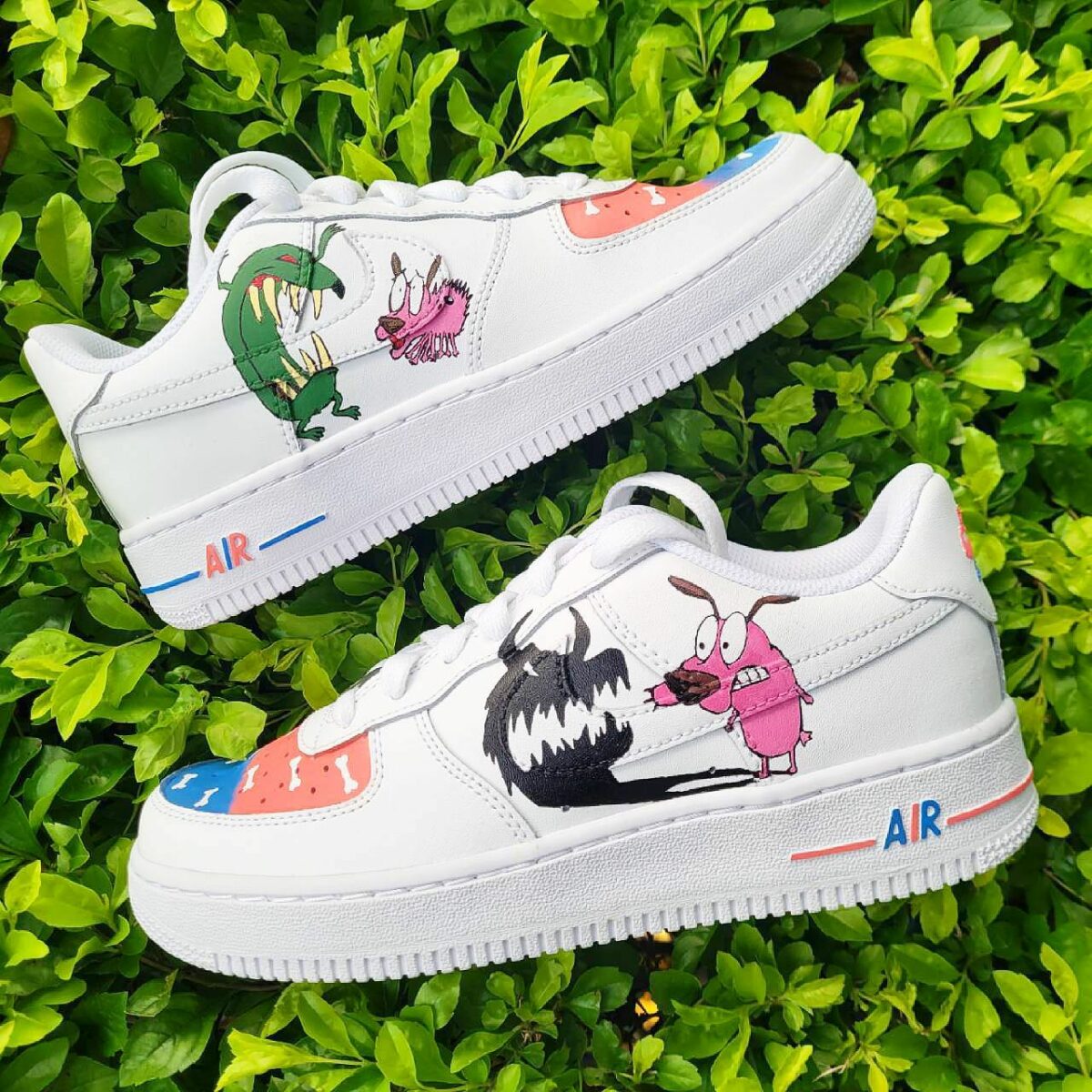 Courage the Cowardly Dog Air Force 1 Custom