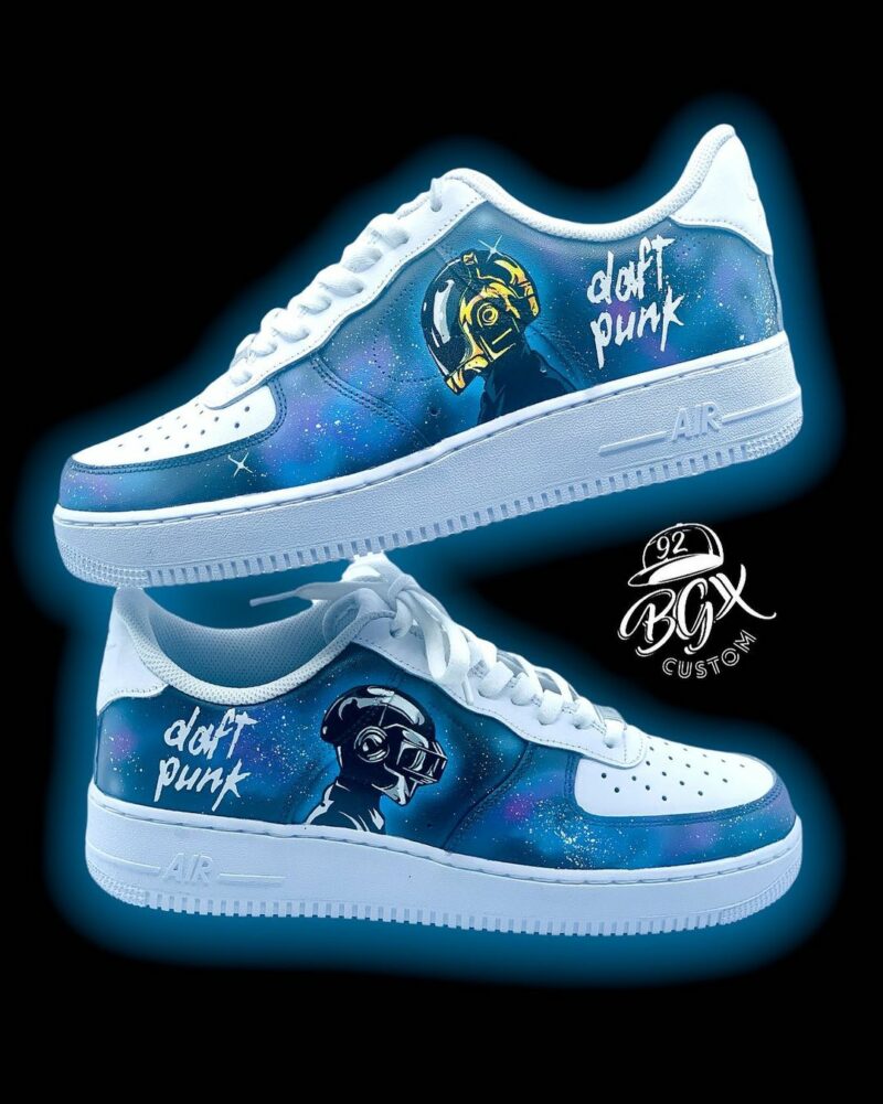 Daft Punk Air Force 1 Custom