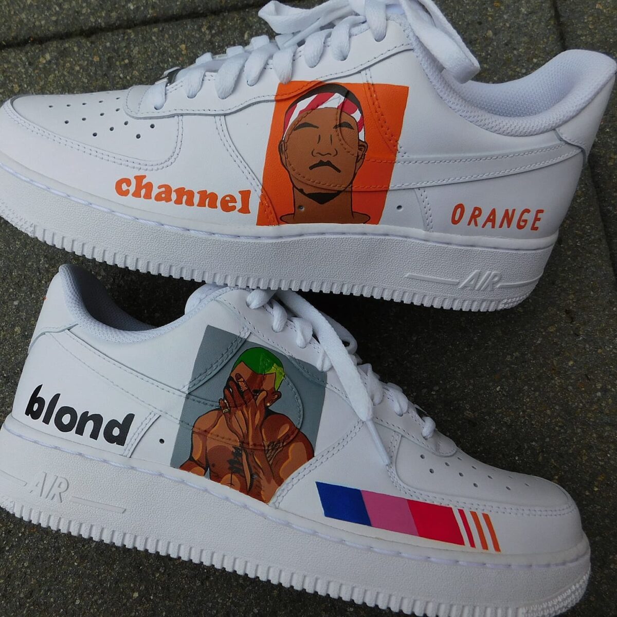 Frank Ocean Air Force 1 Custom