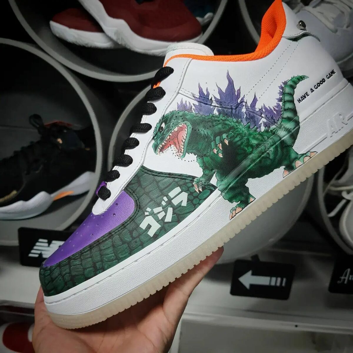 Godzilla x Ultraman Air Force 1 Custom