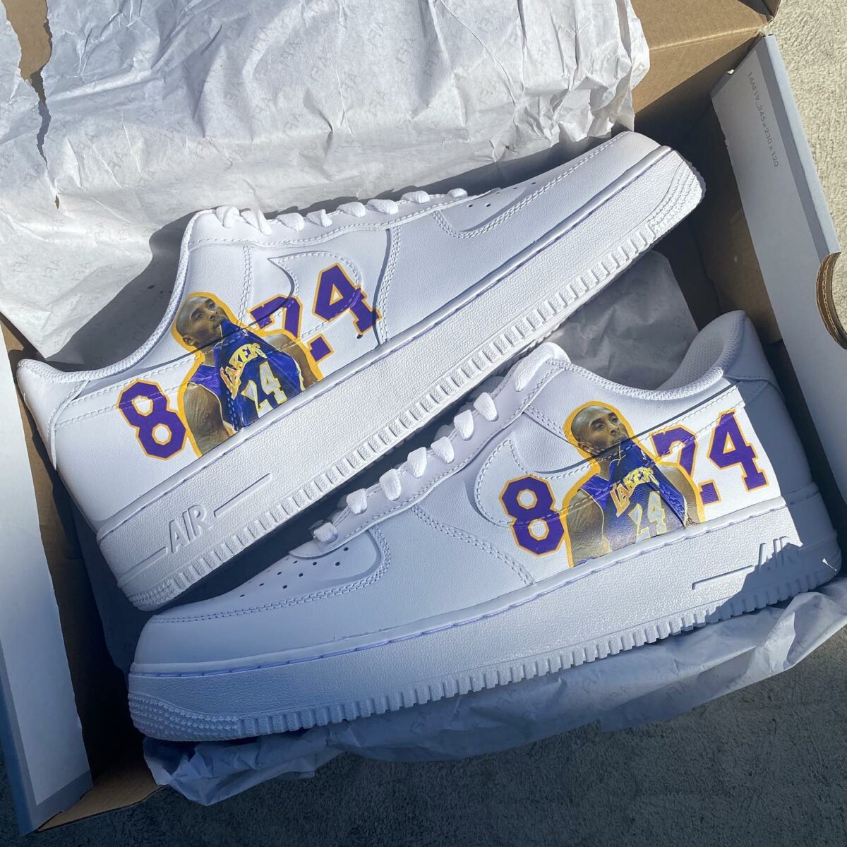 Kobe Bryant Air Force 1 Custom