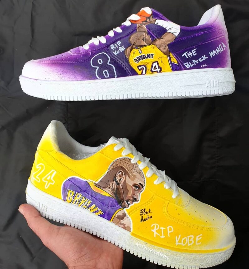 Kobe Bryant Air Force 1 Custom