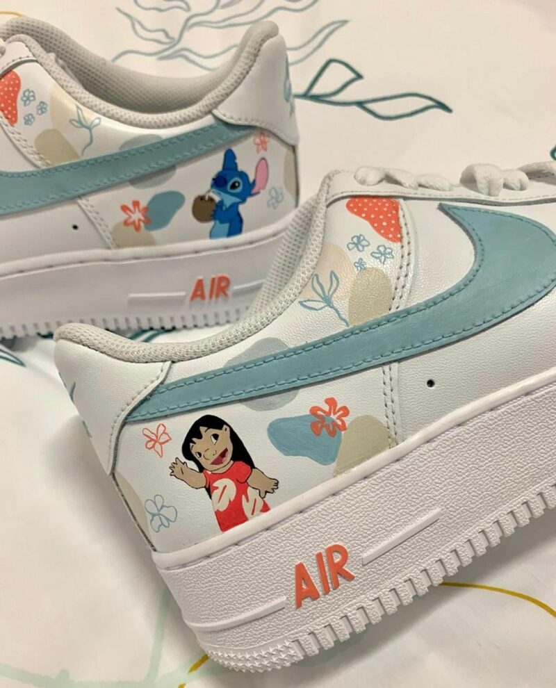 Lilo and Stitch Air Force 1 Custom