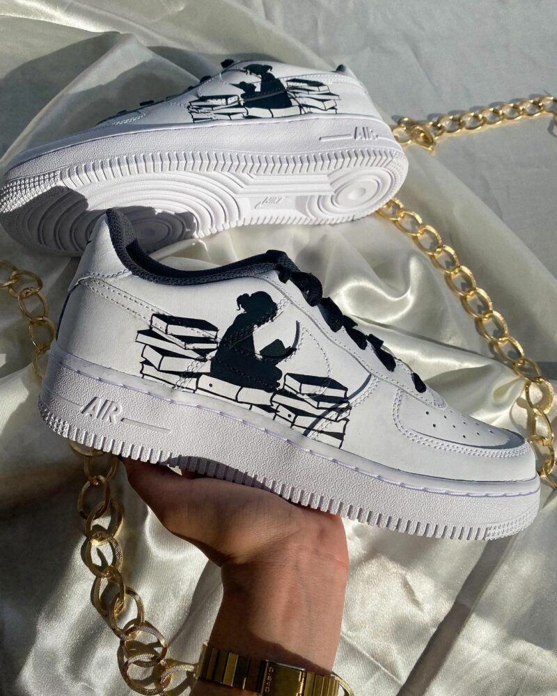 Literature Lover Air Force 1 Custom