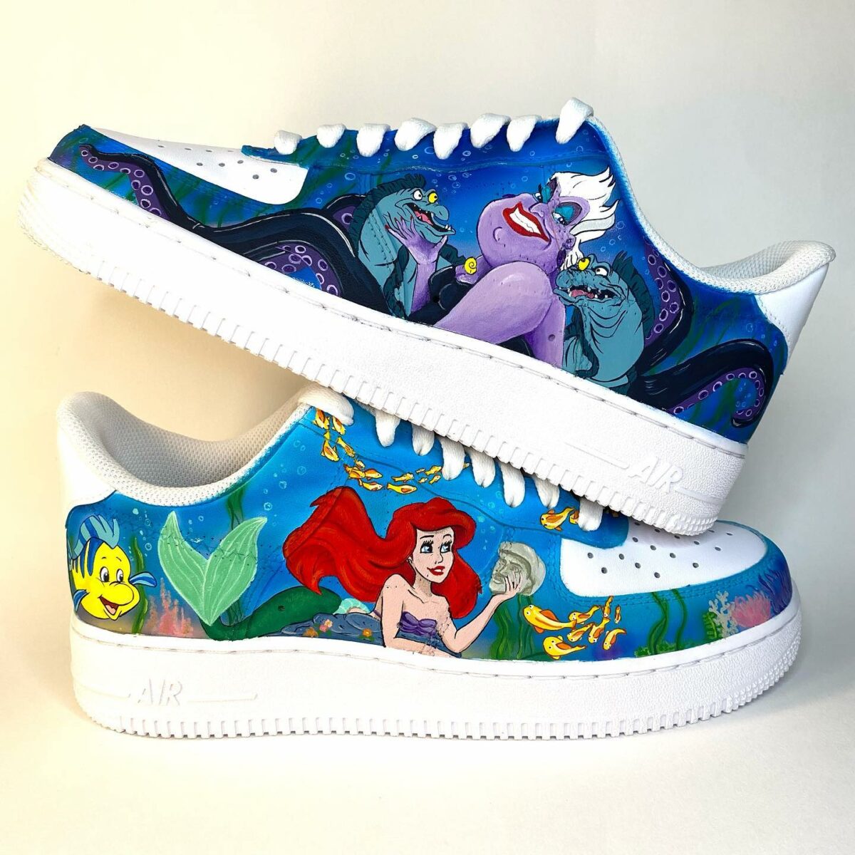 Little Mermaid Air Force 1 Custom