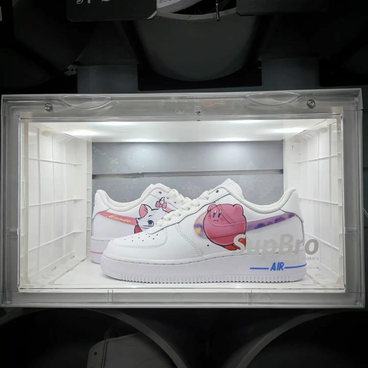 Marie Cat x Kirby Air Force 1 Custom