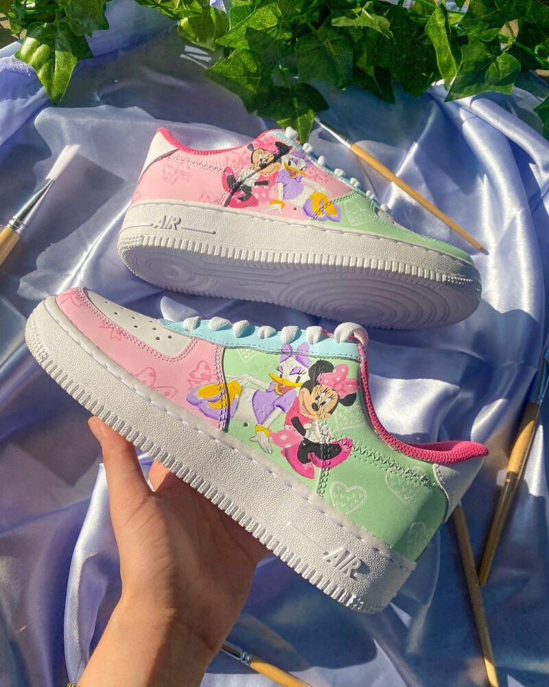 Minnie Mouse Air Force 1 Custom