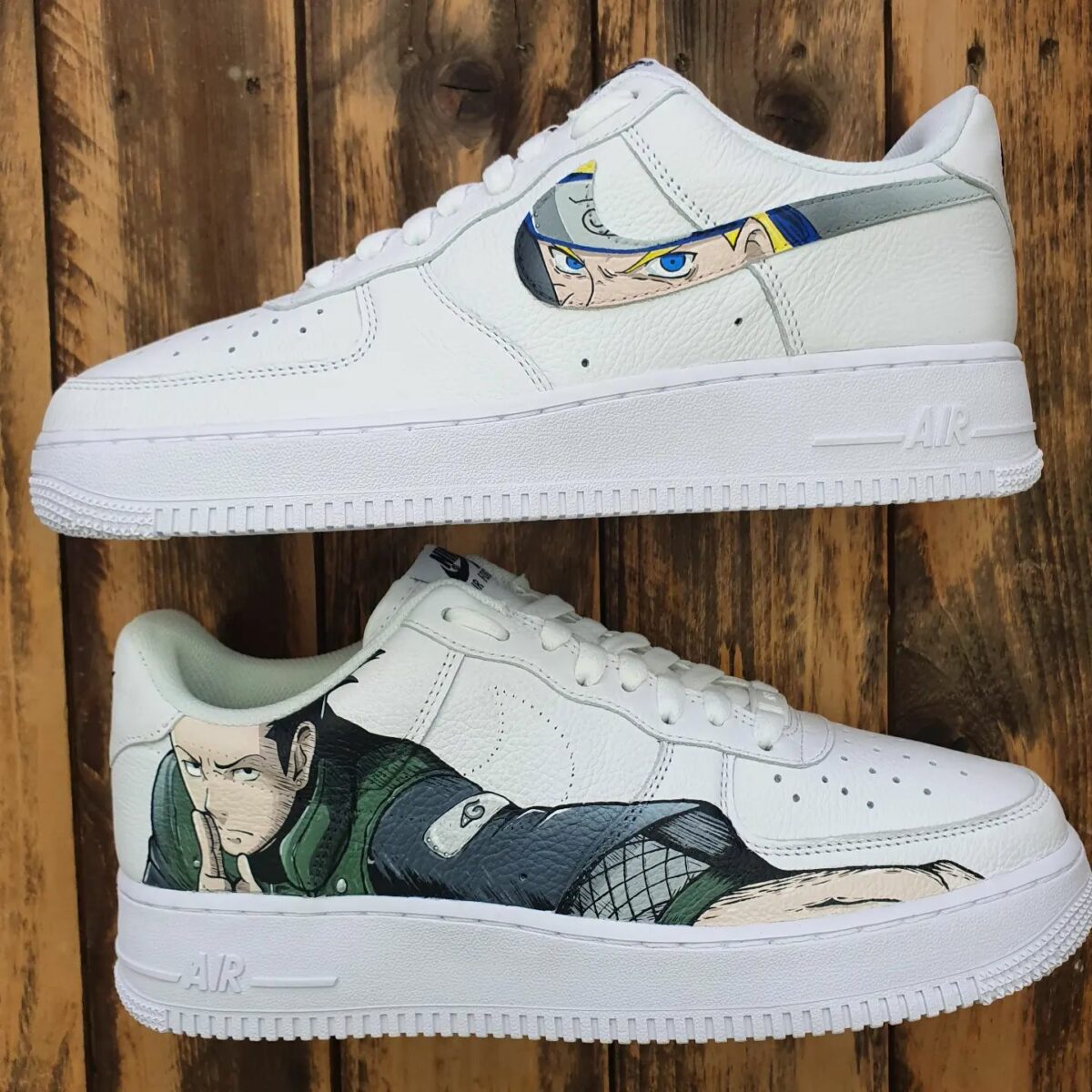 Naruto - Shikamaru Air Force 1 Custom