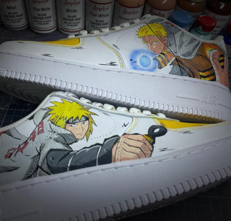 Naruto x Minato Air Force 1 Custom