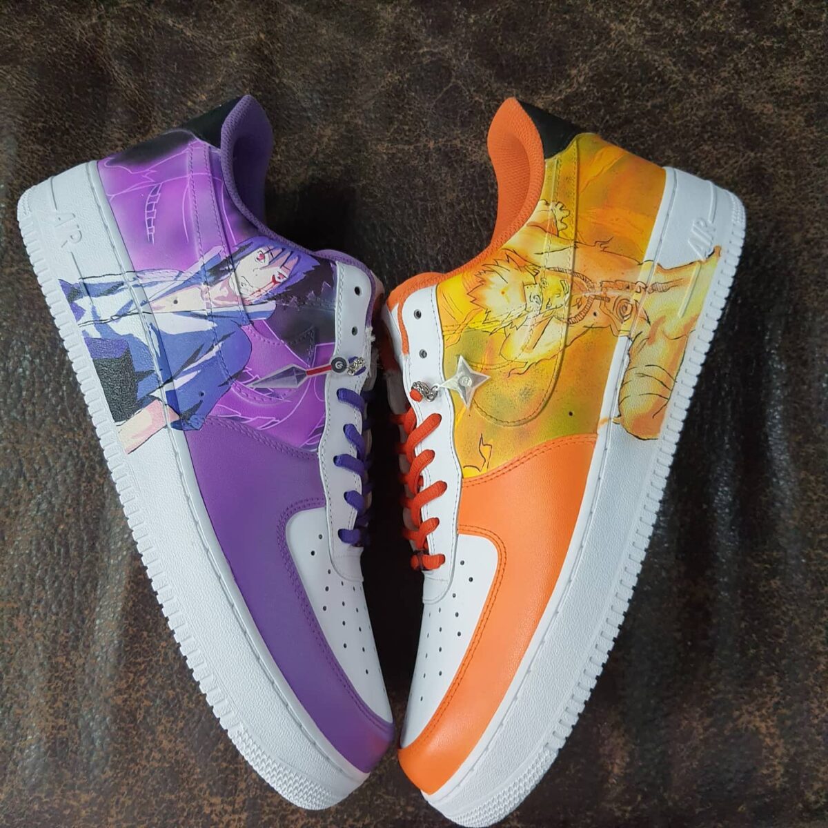 Naruto x Sasuke Air Force 1 Custom