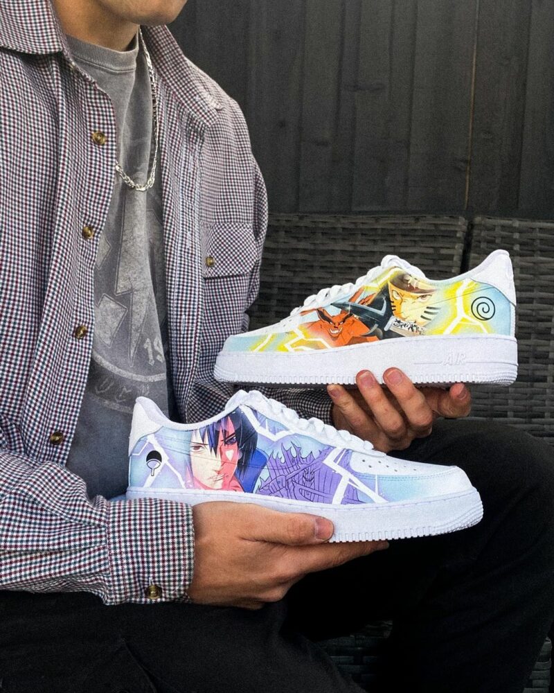 Naruto x Sasuke Air Force 1 Custom