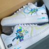 Neon Air Force 1 Custom