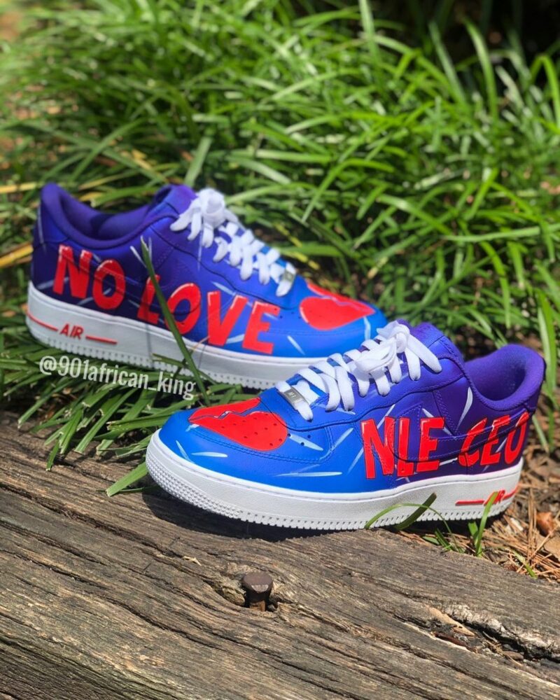 No Love Air Force 1 Custom