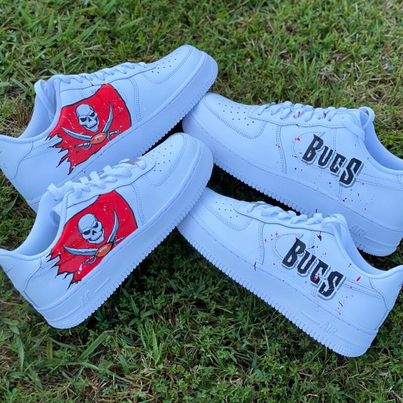 Custom Tampa Bay Buccaneers Air Force 1