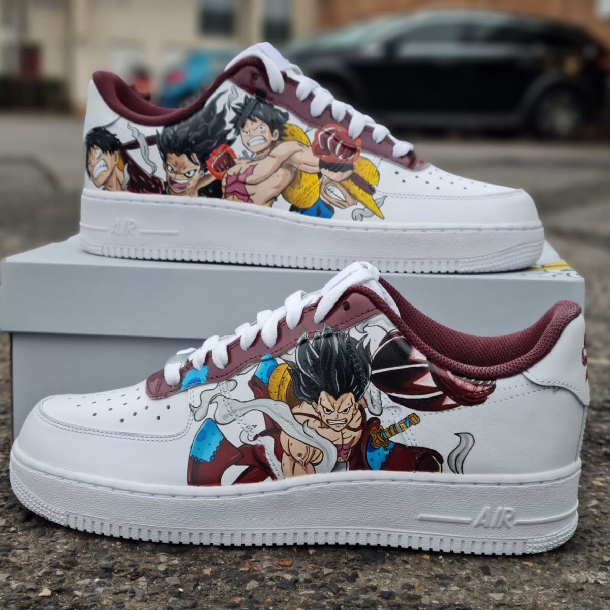 One Piece - Luffy Air Force 1 Custom