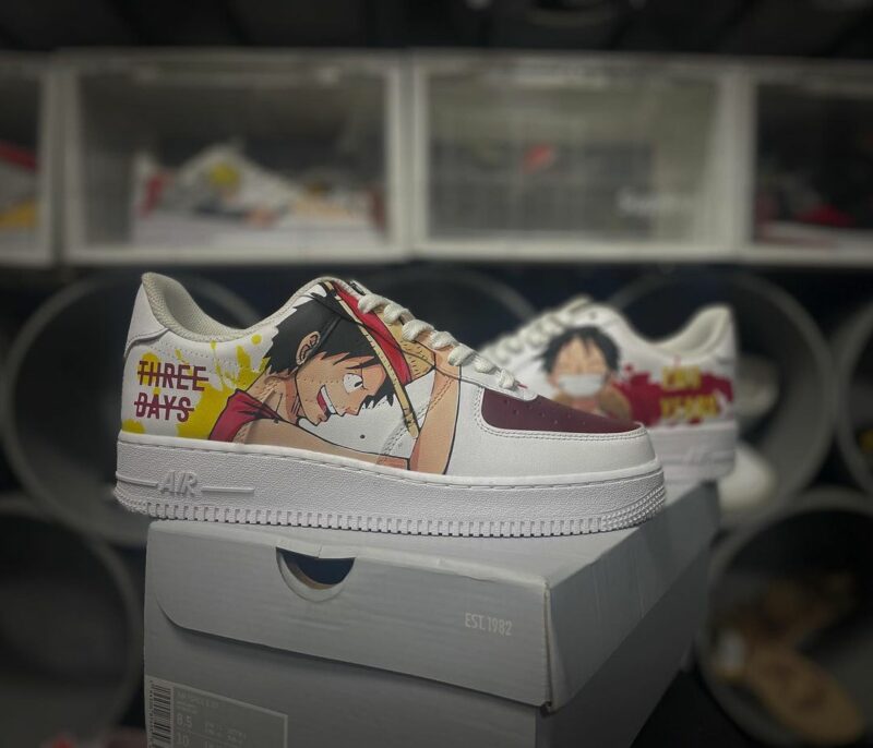 One Piece - Luffy Air Force 1 Custom