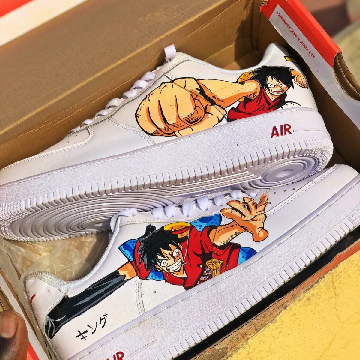 One Piece - Luffy Air Force 1 Custom