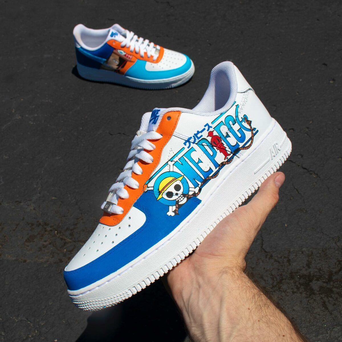 One Piece Air Force 1 Custom