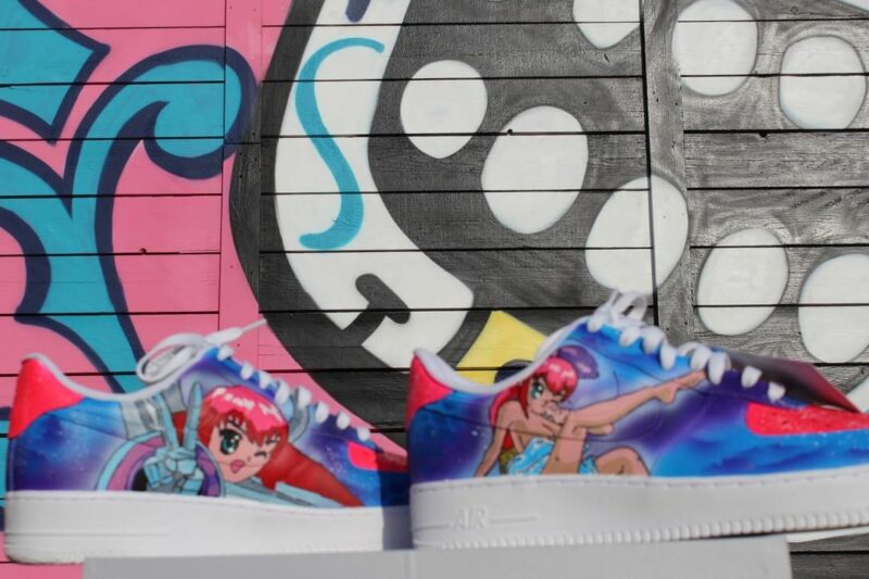 Princess Robot Bubblegum Air Force 1 Custom